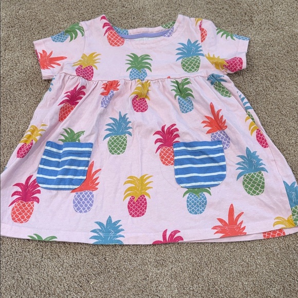 Mini Boden girls bundle brunch breakfast pineapples hot dogs unicorns dress pjs - Picture 5 of 16